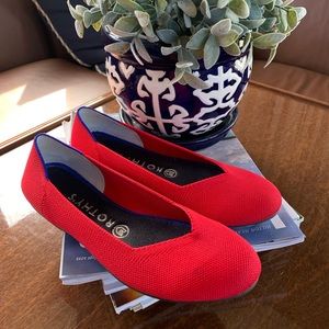 Rothy’s Red Shoes